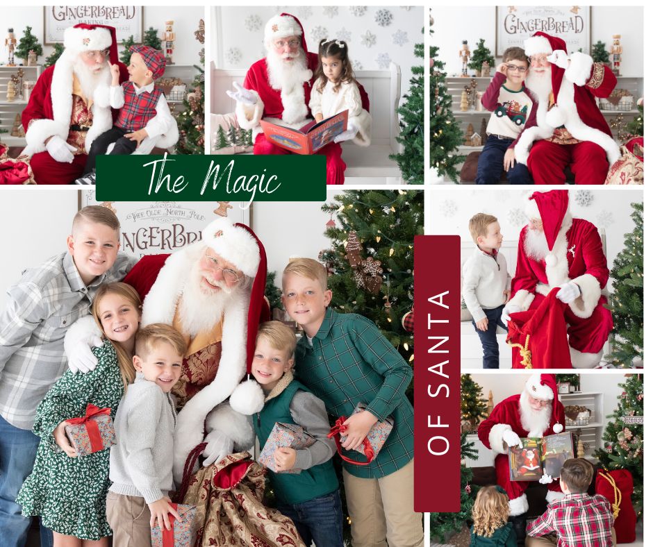 The Magic of Santa Petite Santa Sessions