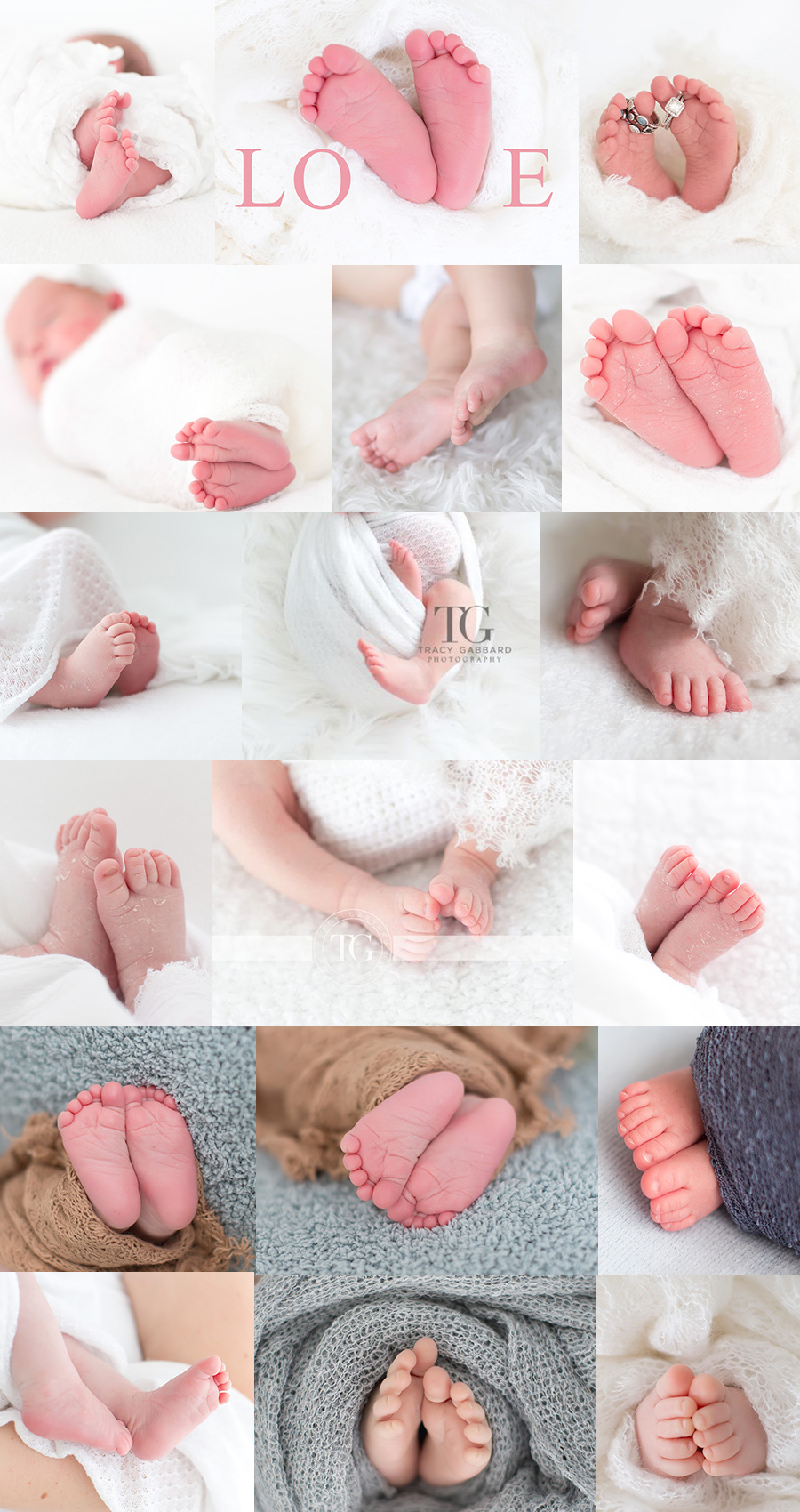 Small, Sweet, Tiny Little Baby Feet - Newborn Photography